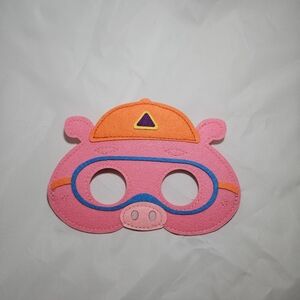 Super Why Pig Felt Mask Costume Dress Up Dance Accesories